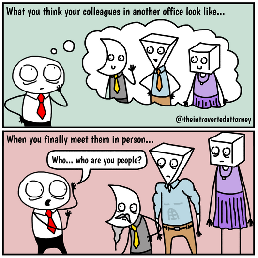 What Your Colleagues Actually Look Like in Real Life