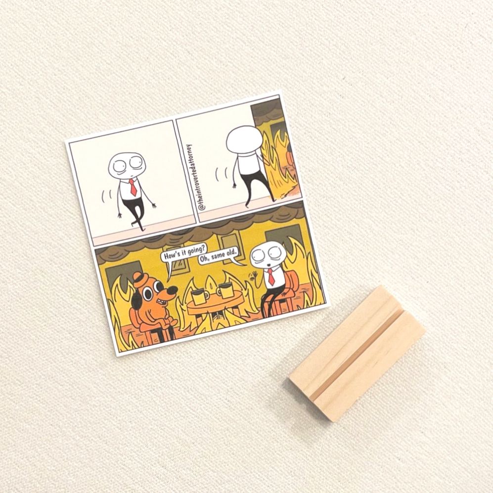 Holiday Corporate Humor Gift Box | Lawyer Birthday Present | Coworker Care Package | Comic Book, Stickers, Mini-Print, Chocolate, Post-Its
