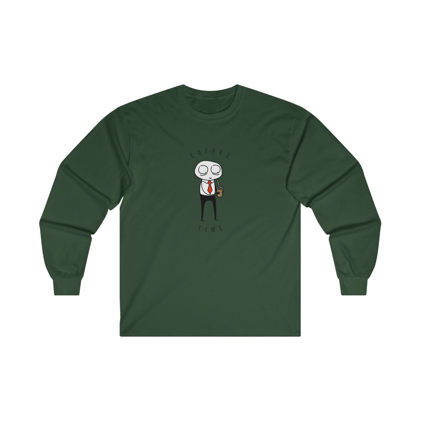 Coffee Time | Unisex Jersey Long Sleeve Tee | Introverted Attorney