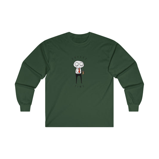 Coffee Time | Unisex Jersey Long Sleeve Tee | Introverted Attorney