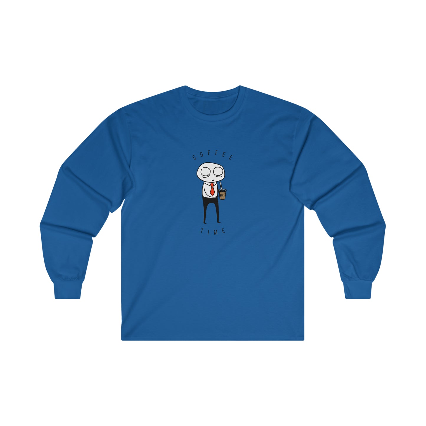 Coffee Time | Unisex Jersey Long Sleeve Tee | Introverted Attorney