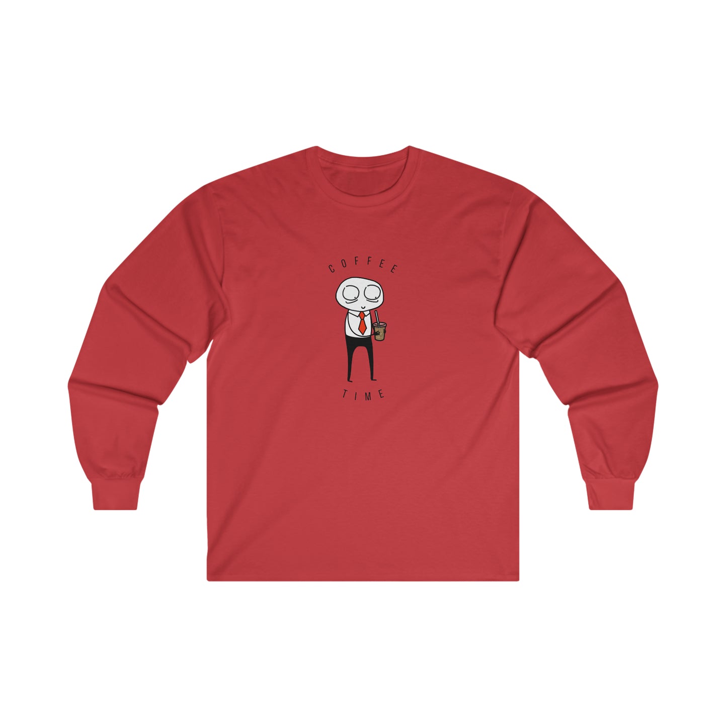 Coffee Time | Unisex Jersey Long Sleeve Tee | Introverted Attorney