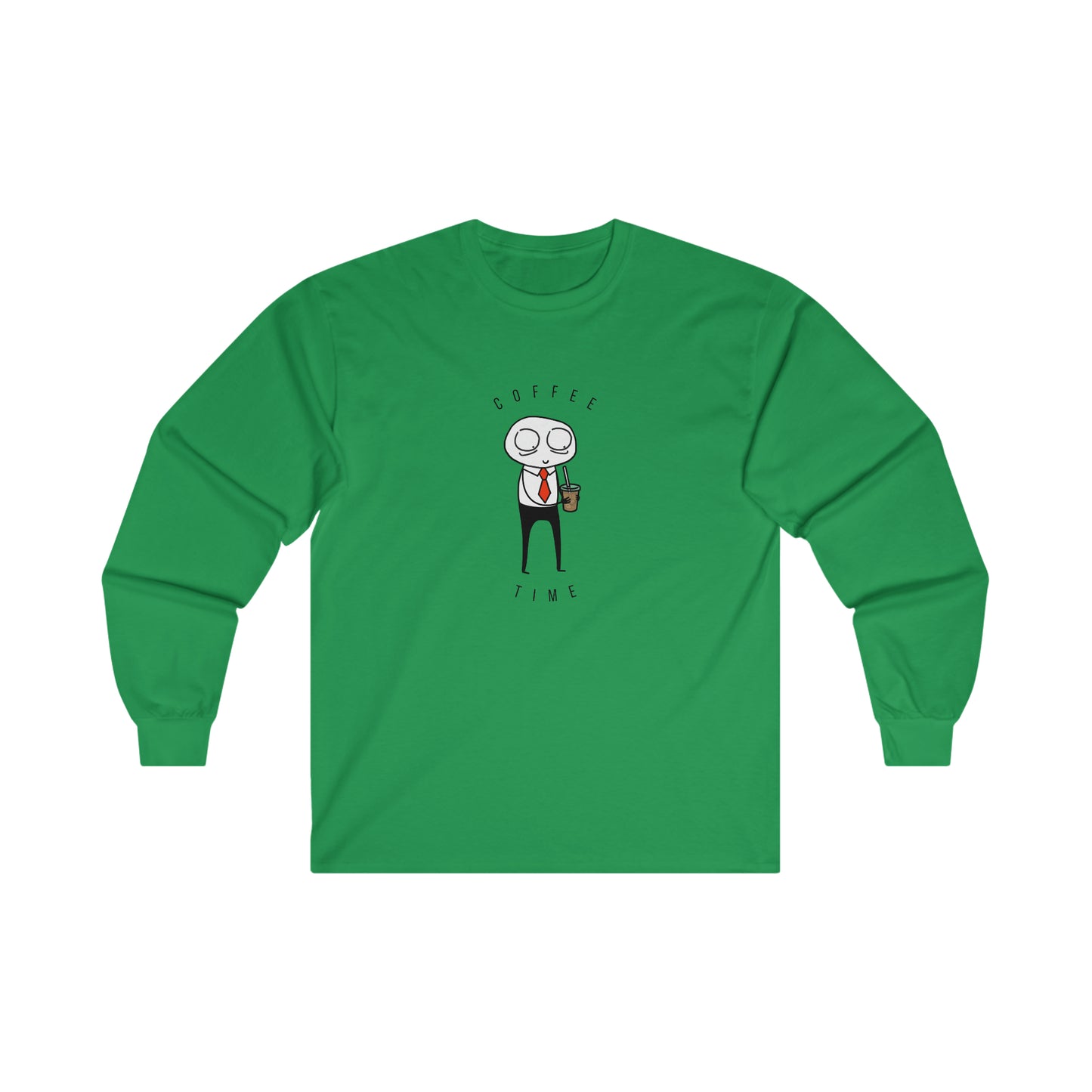 Coffee Time | Unisex Jersey Long Sleeve Tee | Introverted Attorney
