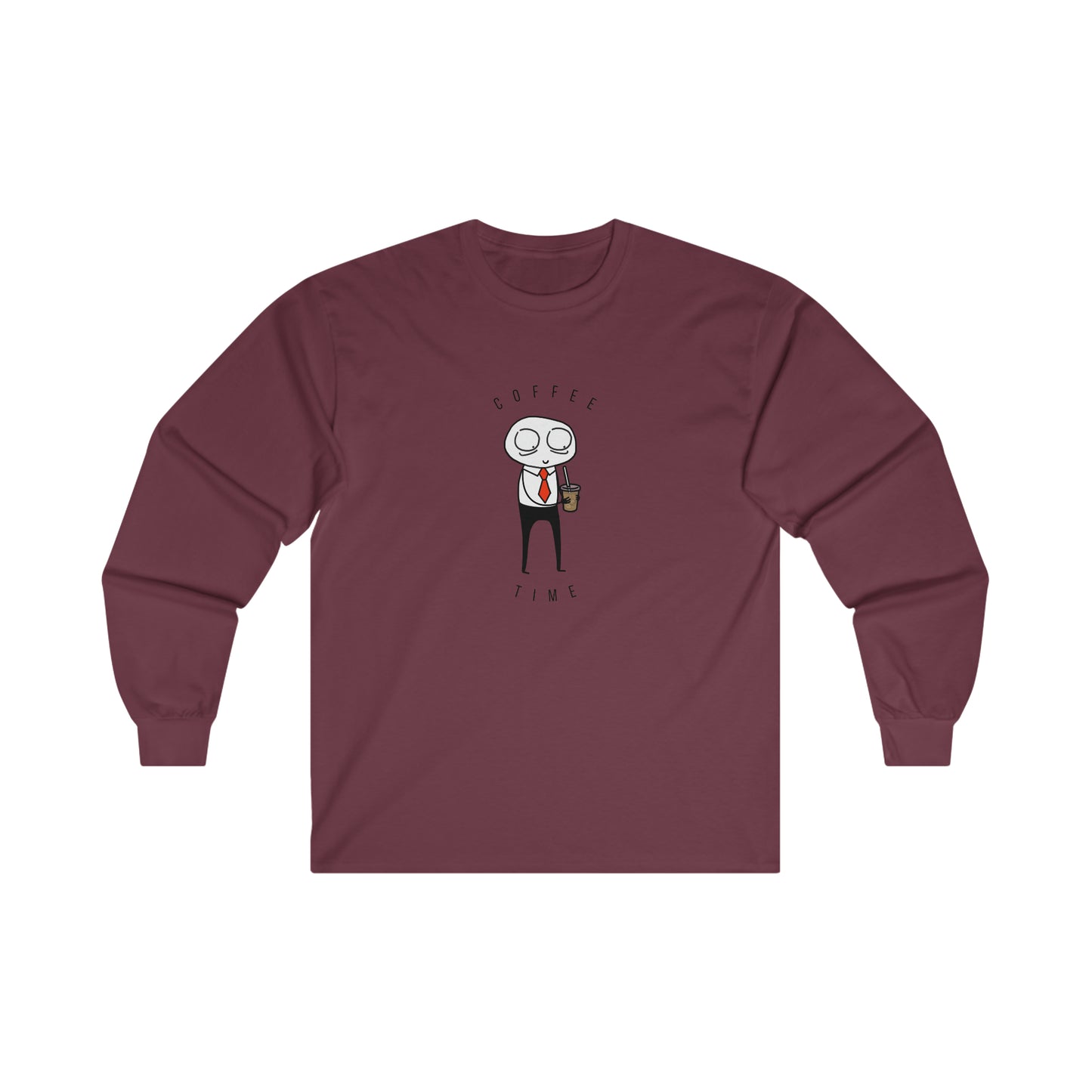 Coffee Time | Unisex Jersey Long Sleeve Tee | Introverted Attorney