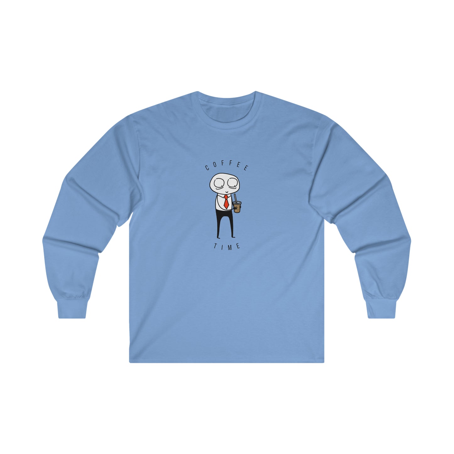 Coffee Time | Unisex Jersey Long Sleeve Tee | Introverted Attorney