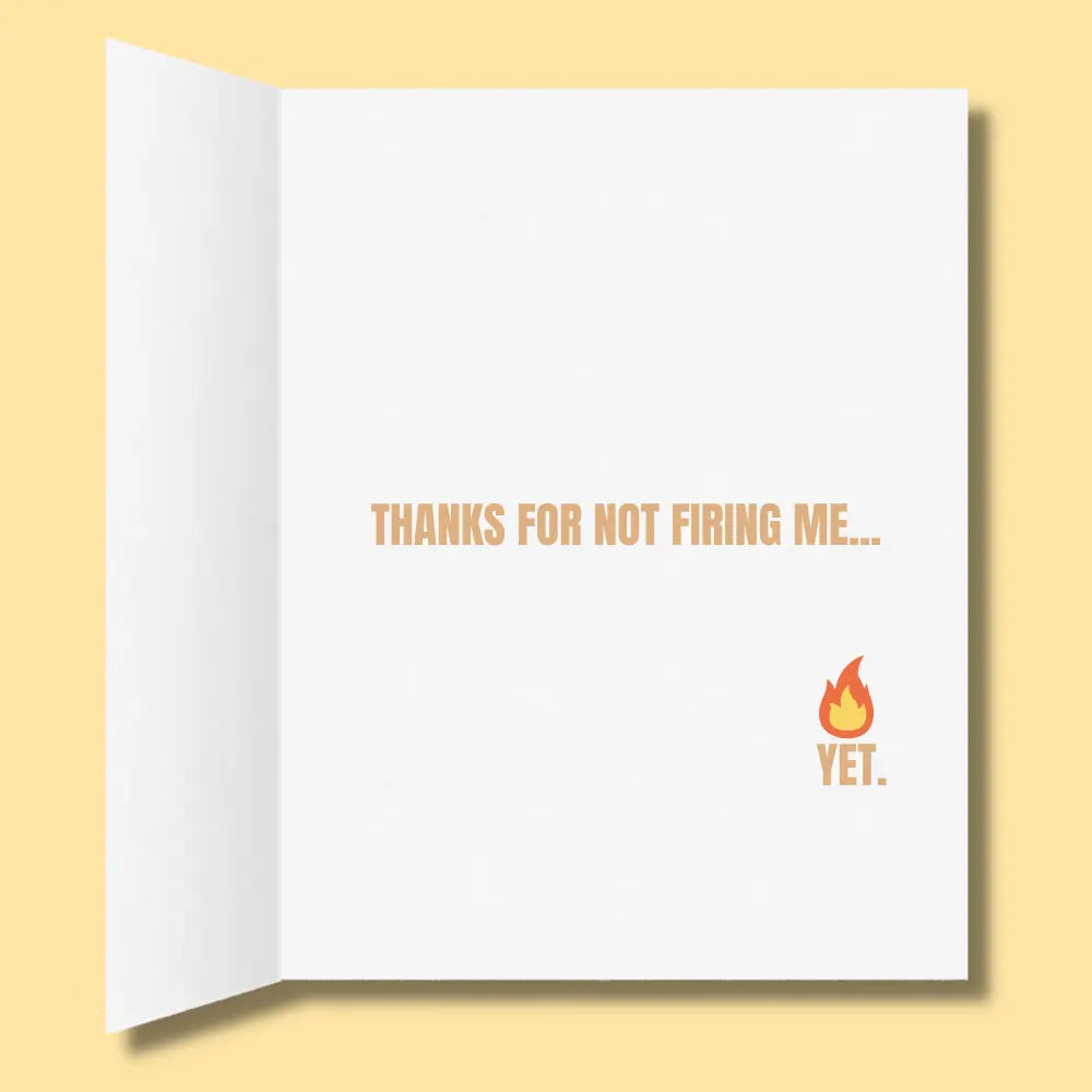 Best Boss Ever | Corporate Humor | Funny Greeting Card