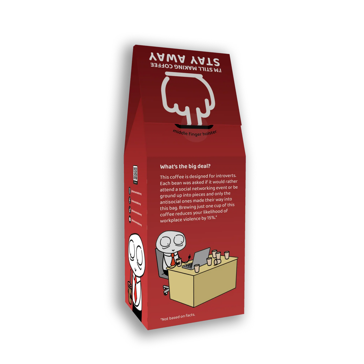 The Introvert's Coffee - Dark Roast (Ground Coffee)