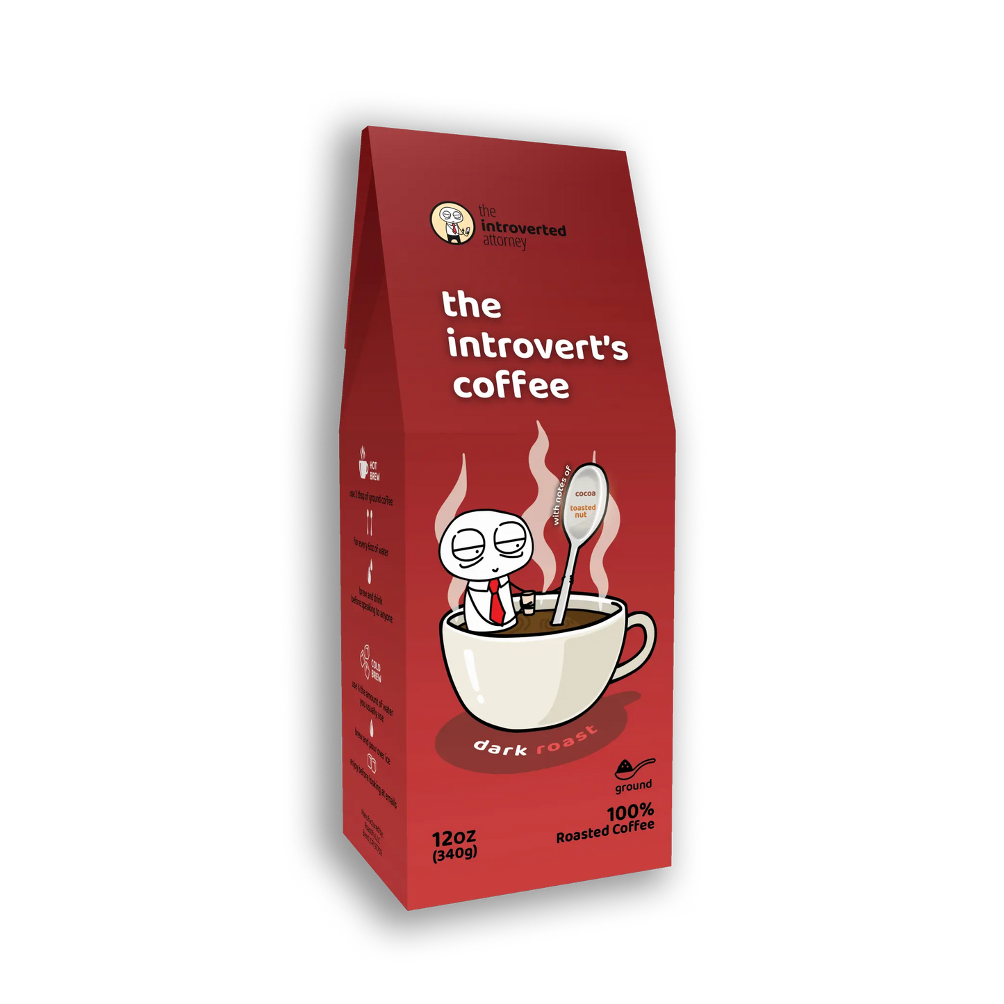 The Introvert's Coffee - Dark Roast (Ground Coffee)