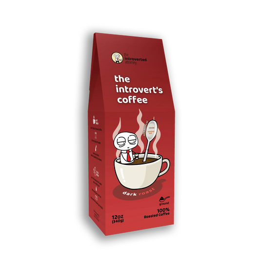 The Introvert's Coffee - Dark Roast (Ground Coffee)