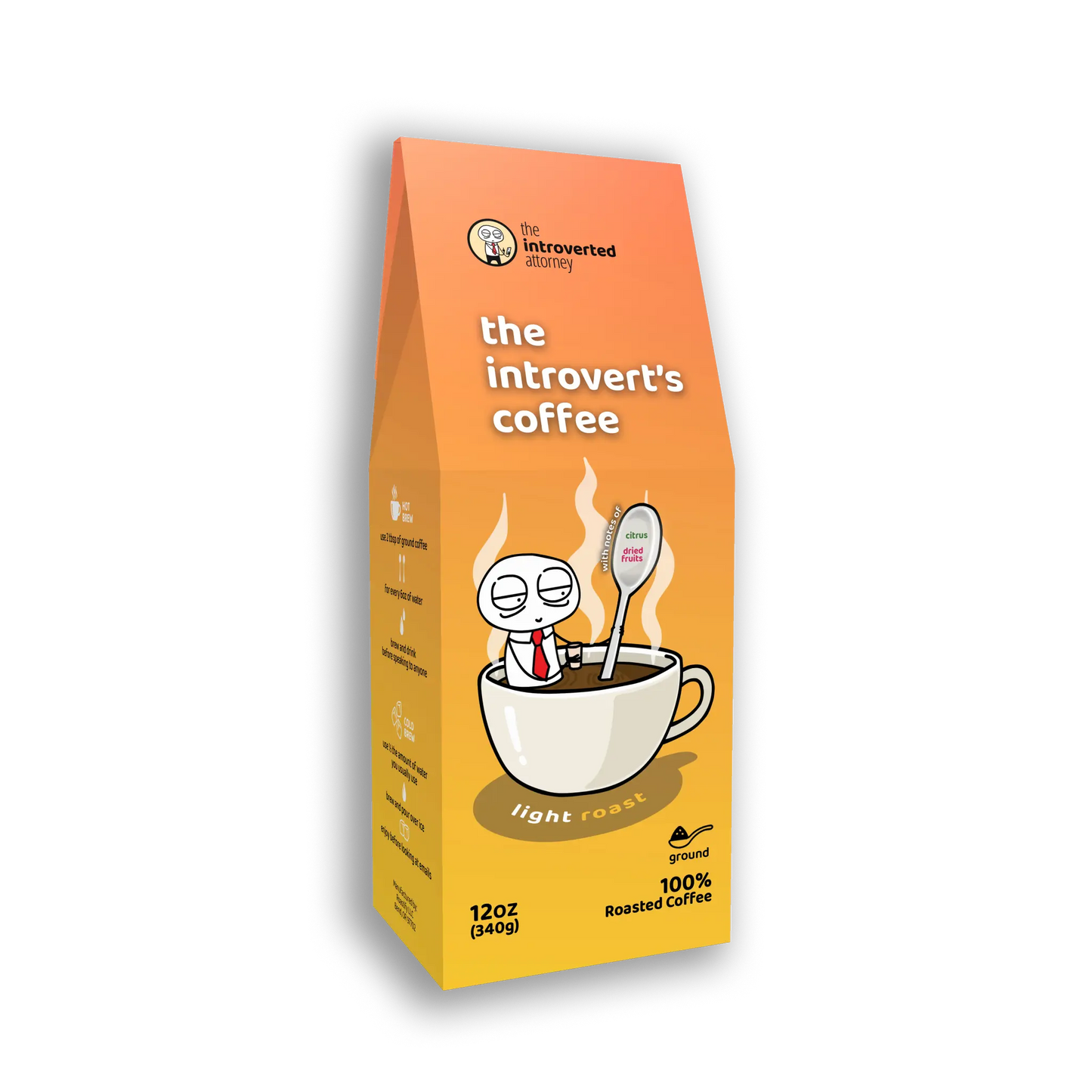The Introvert's Coffee - Light Roast (Ground Coffee)