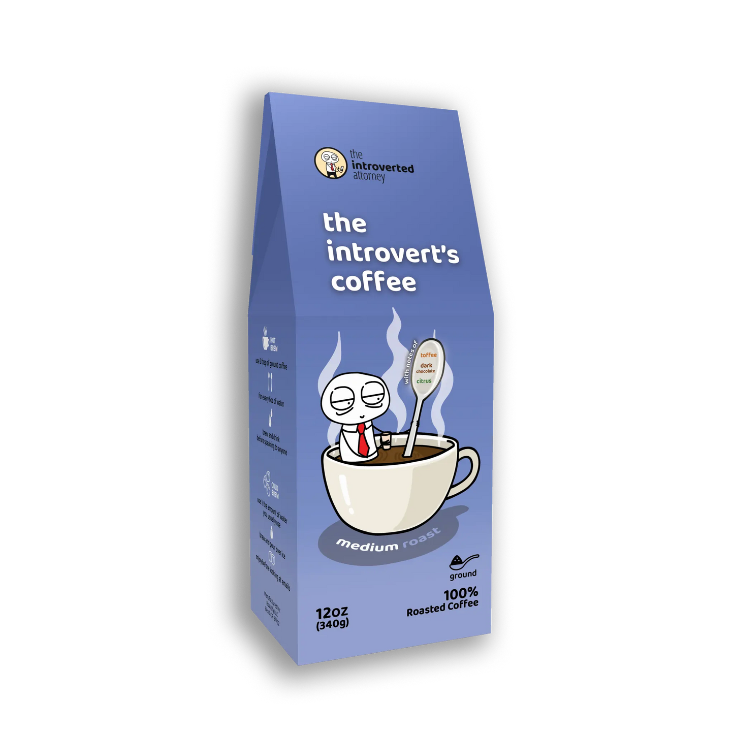 The Introvert's Coffee - Medium Roast (Ground Coffee)