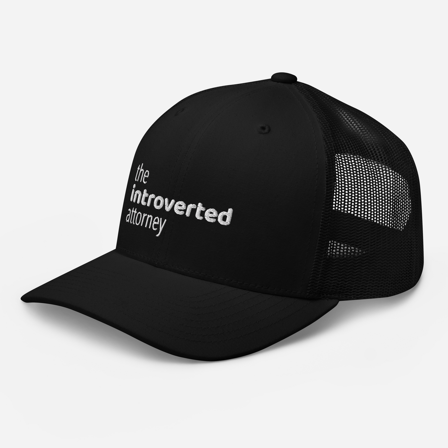 The Introverted Attorney Trucker Cap