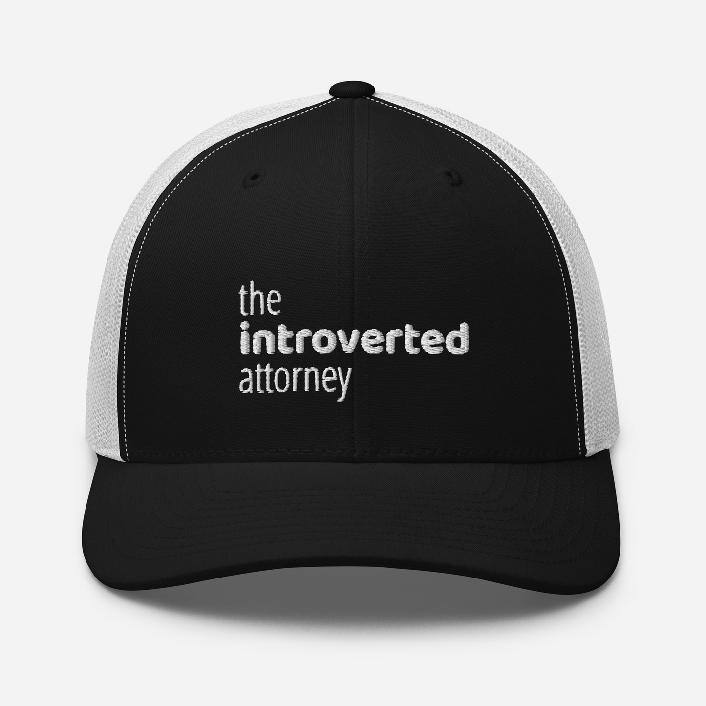 The Introverted Attorney Trucker Cap