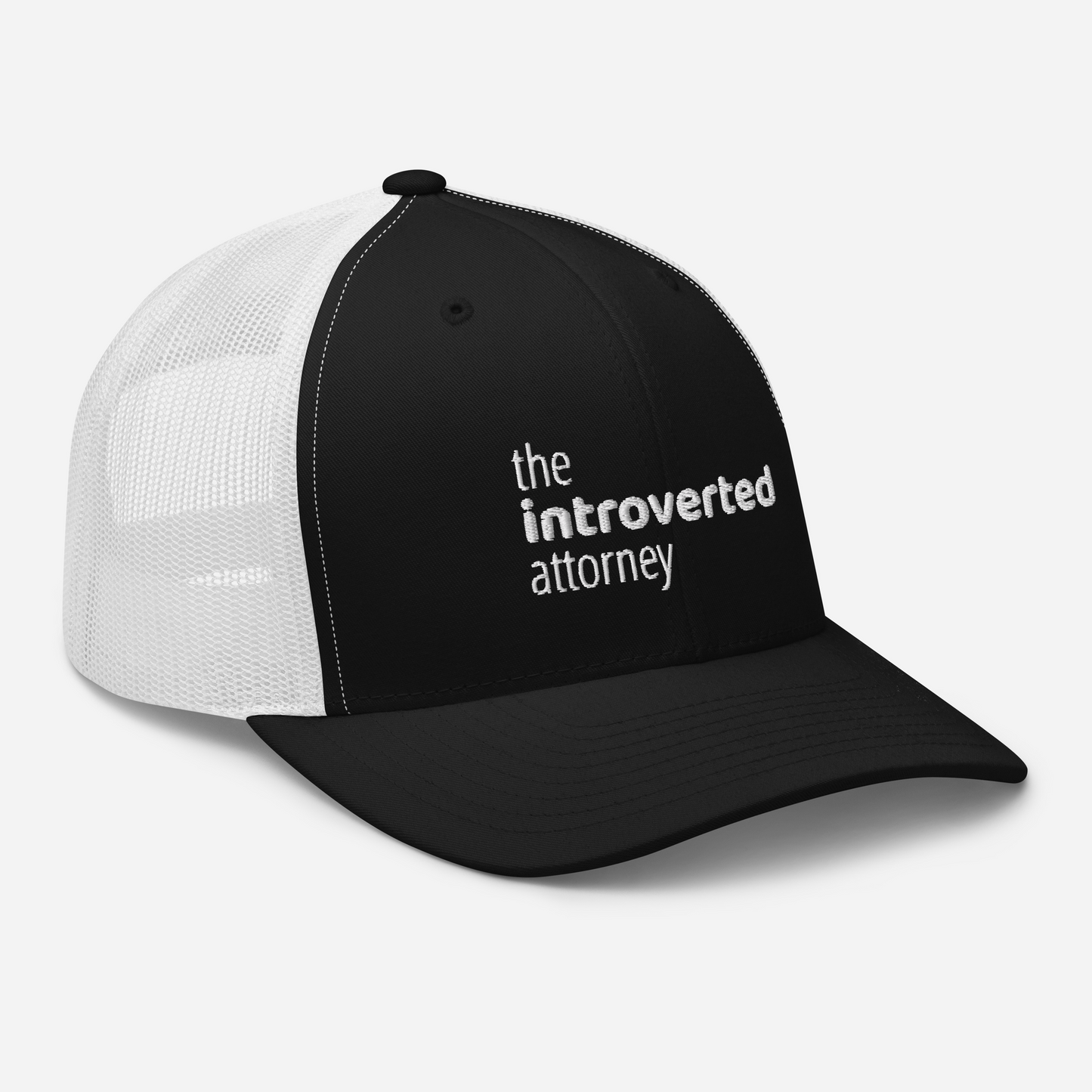 The Introverted Attorney Trucker Cap