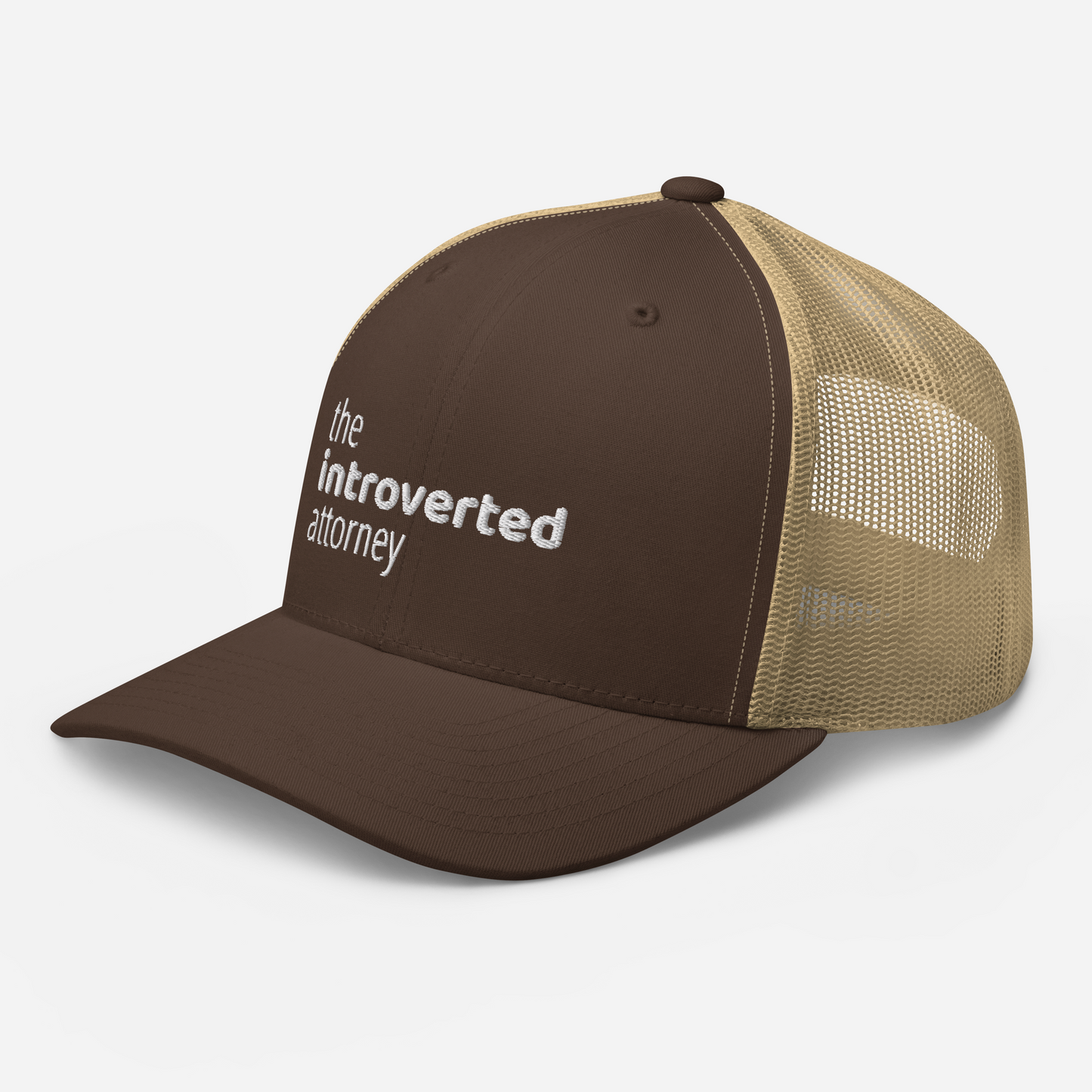 The Introverted Attorney Trucker Cap