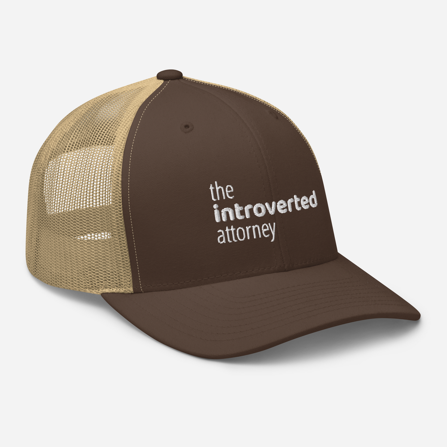 The Introverted Attorney Trucker Cap
