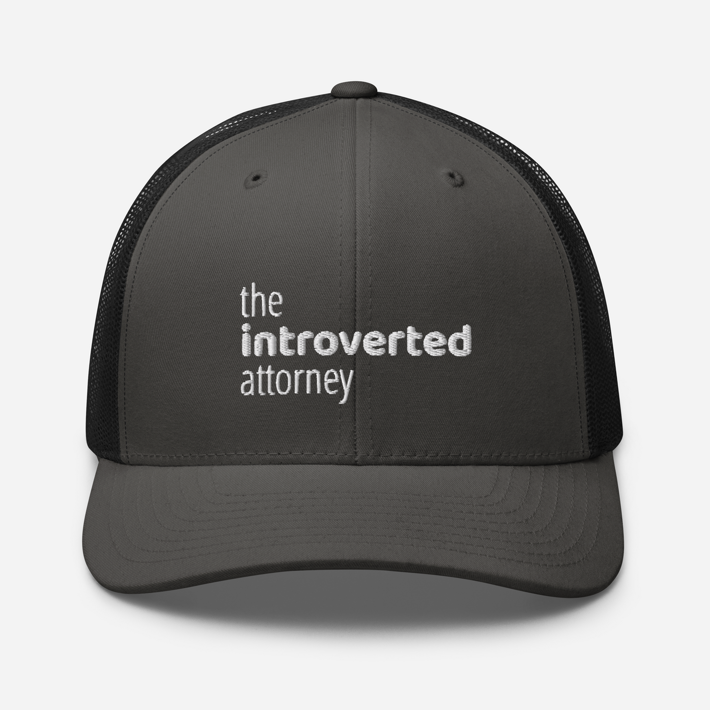 The Introverted Attorney Trucker Cap