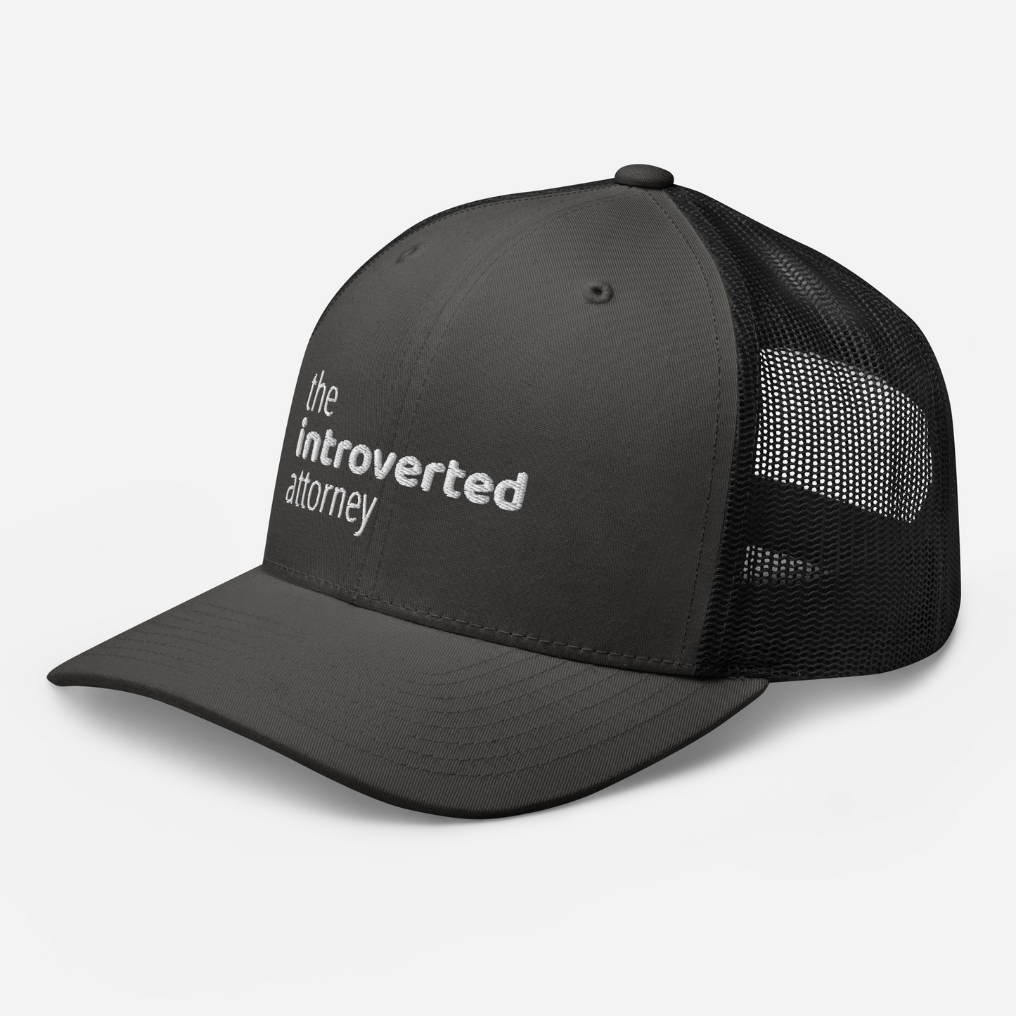 The Introverted Attorney Trucker Cap