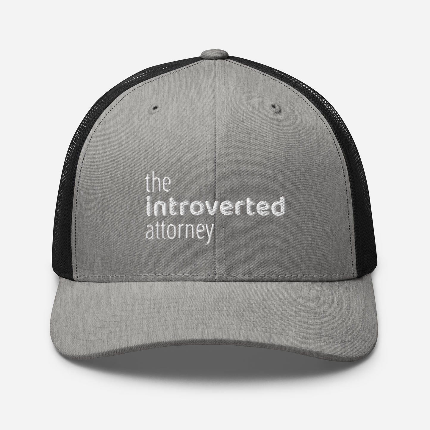The Introverted Attorney Trucker Cap