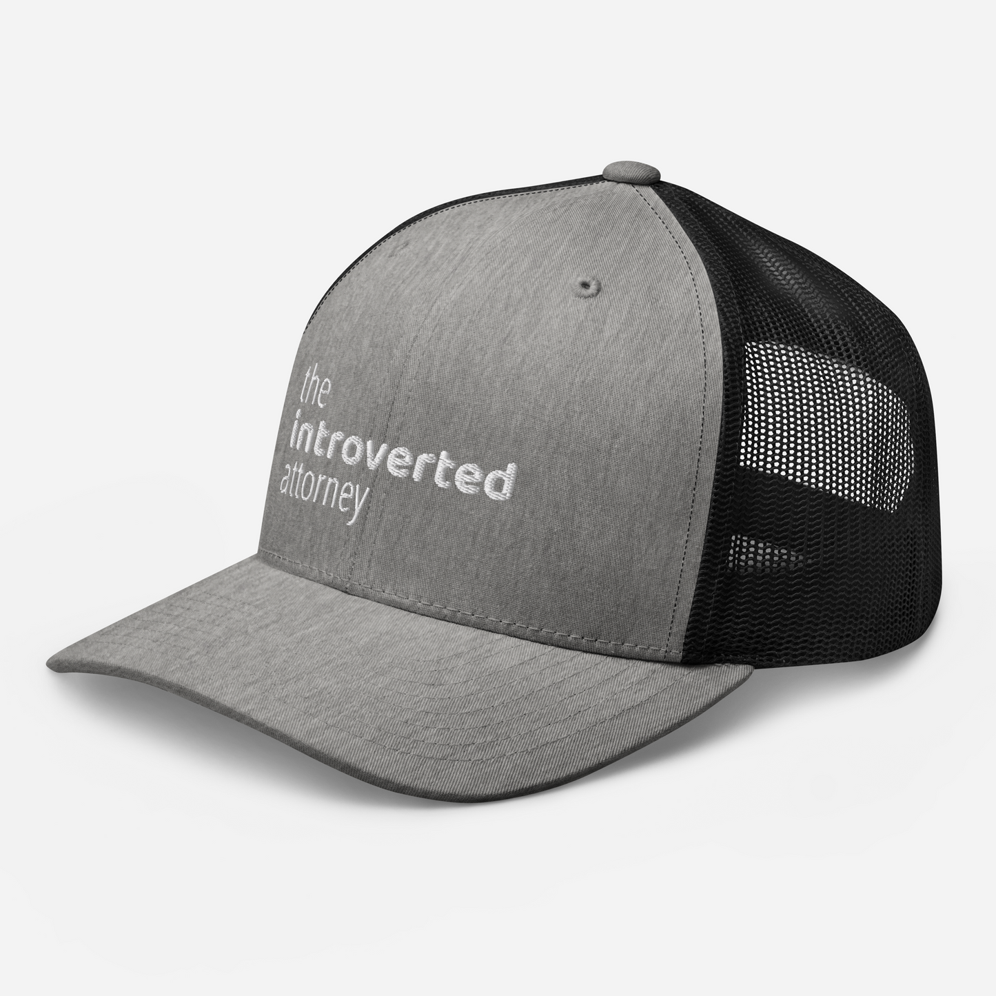 The Introverted Attorney Trucker Cap