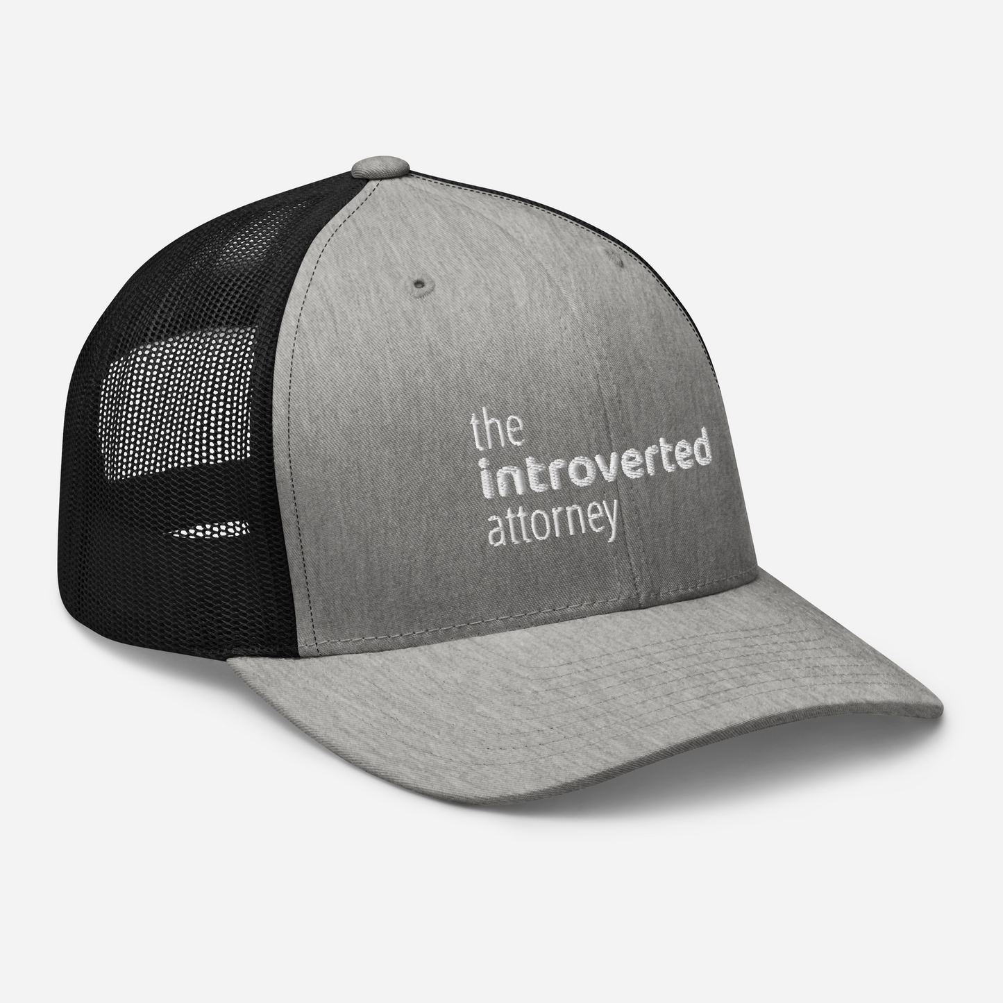 The Introverted Attorney Trucker Cap