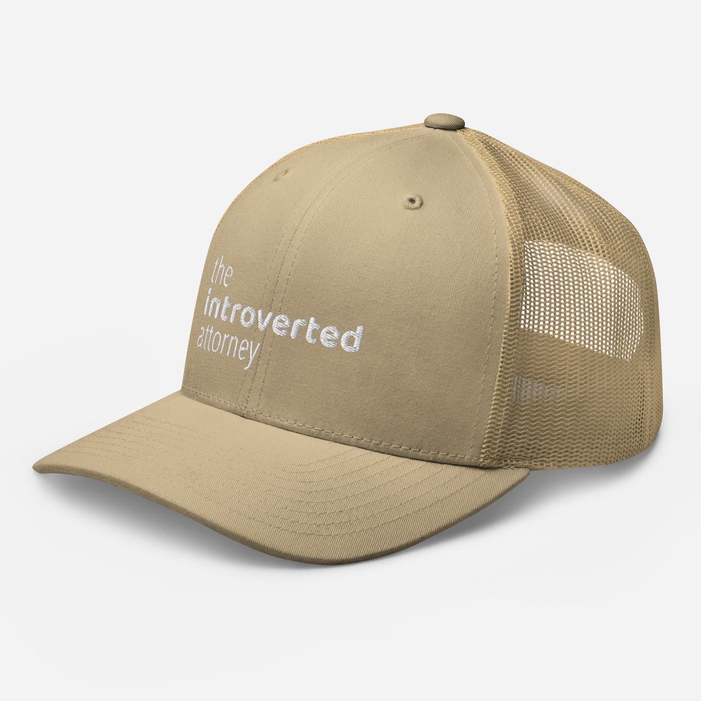 The Introverted Attorney Trucker Cap