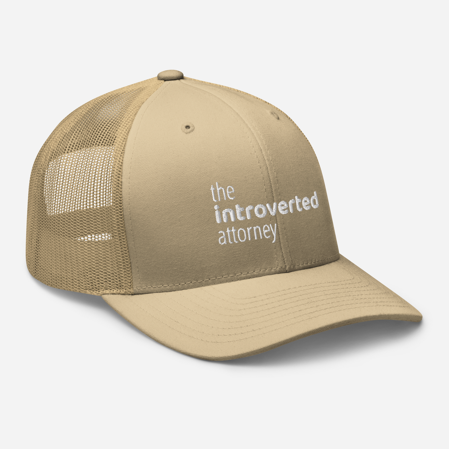The Introverted Attorney Trucker Cap