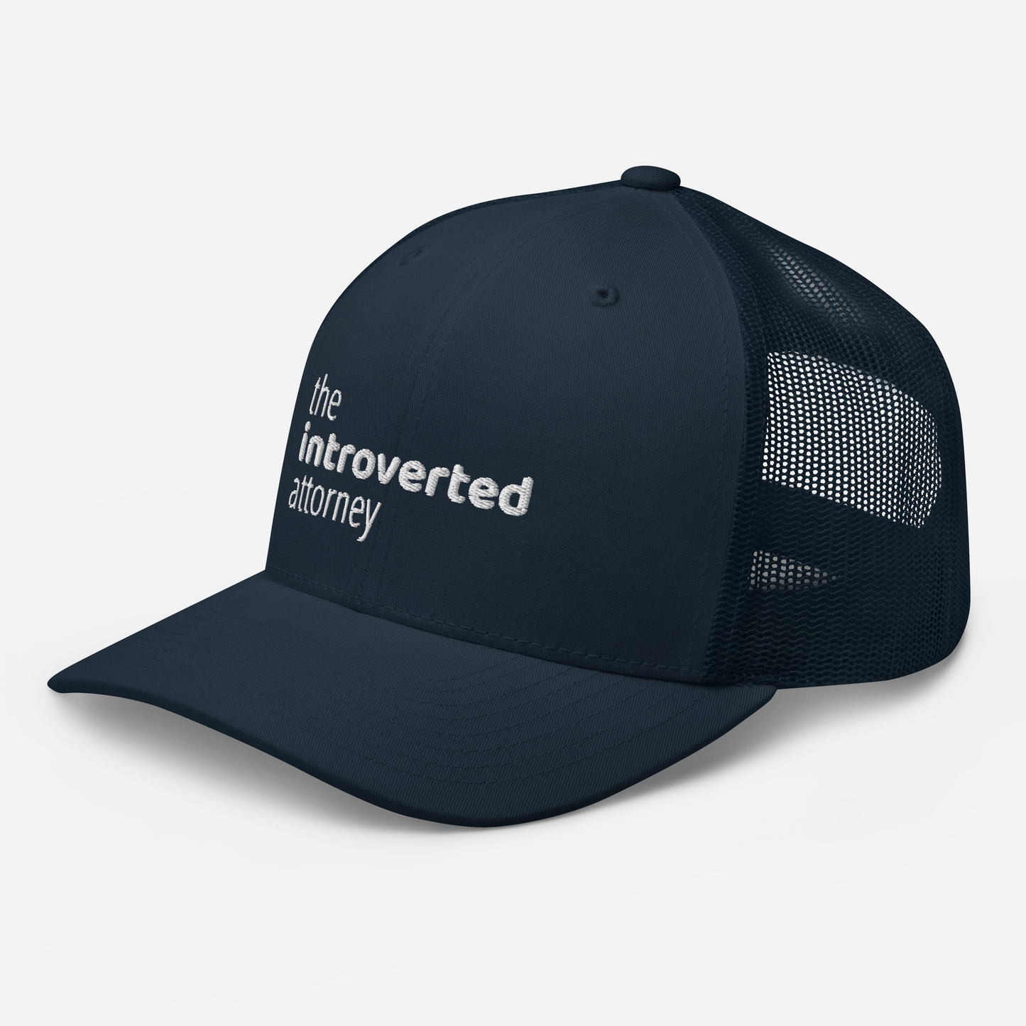 The Introverted Attorney Trucker Cap