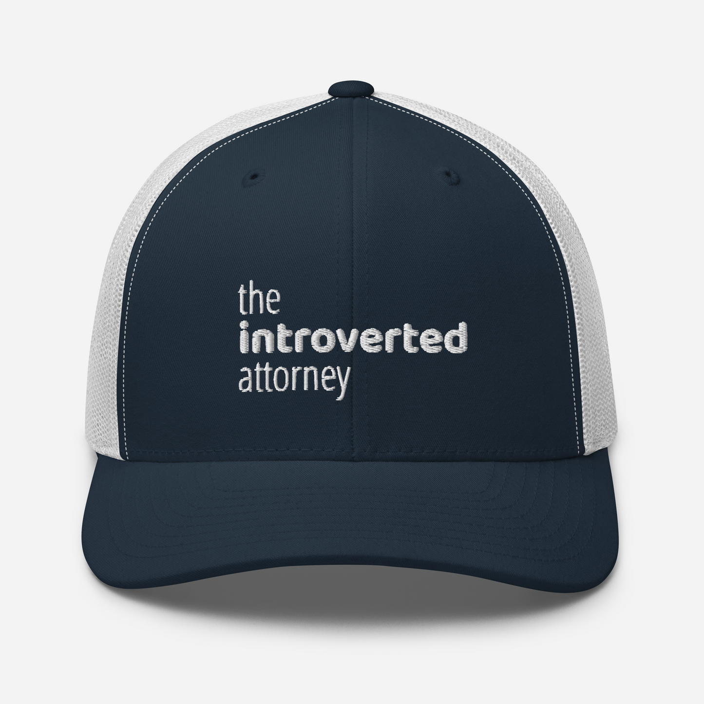 The Introverted Attorney Trucker Cap