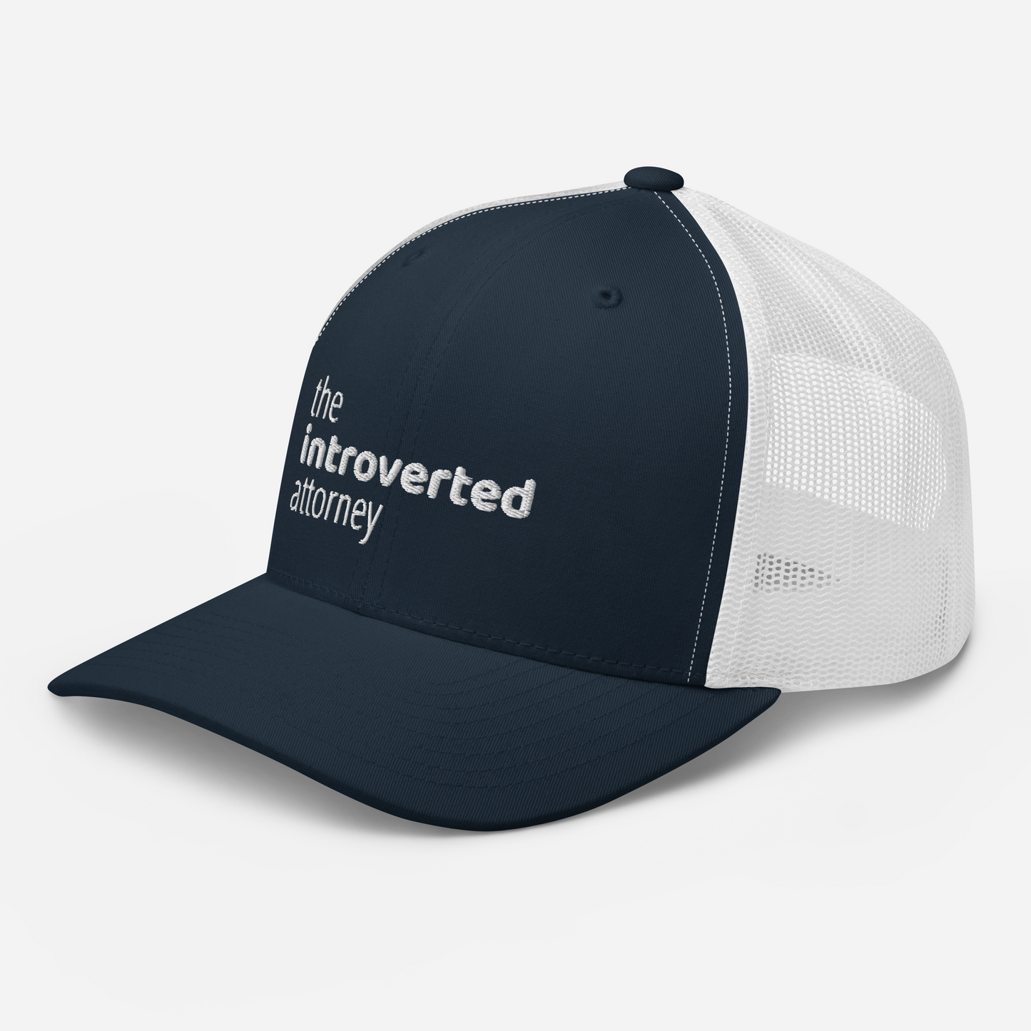 The Introverted Attorney Trucker Cap