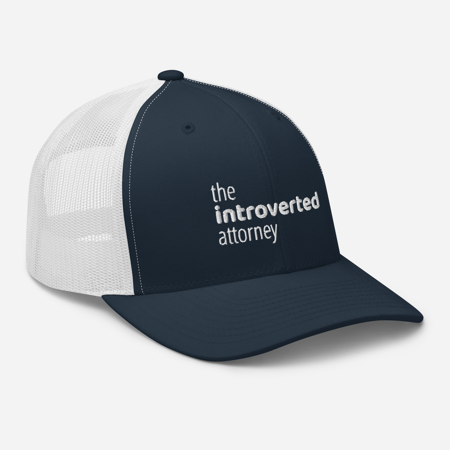 The Introverted Attorney Trucker Cap