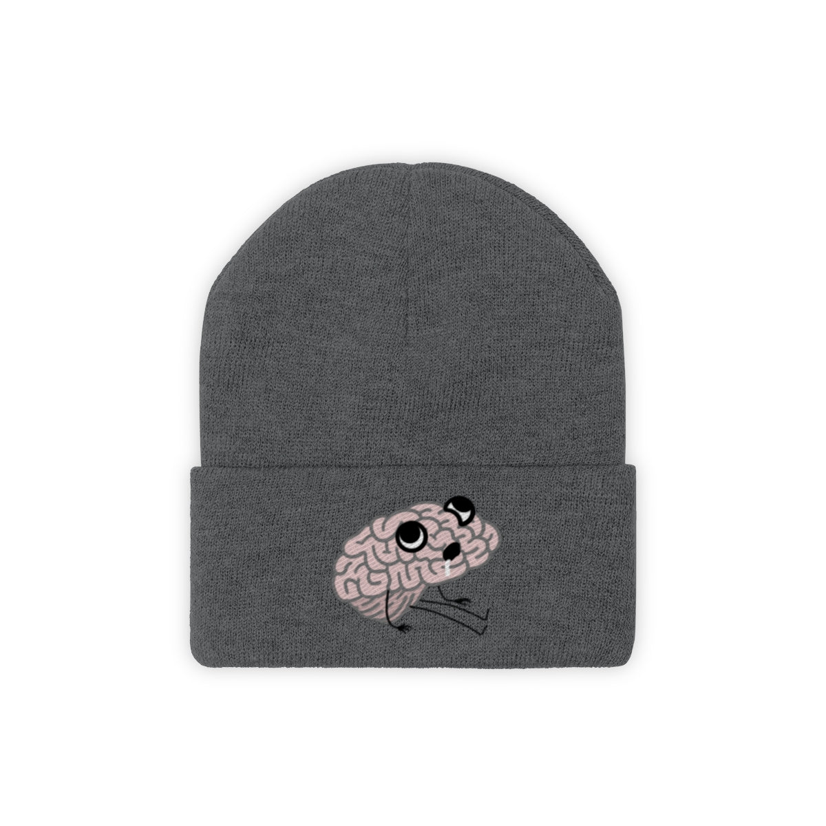 Drooling Brain | Knit Beanie | The Introverted Attorney