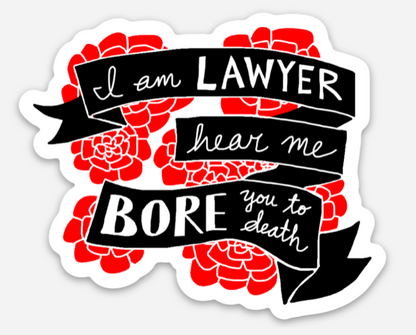 Fucking Awesome Birthday Lawyer Gift Box | Lawyer Birthday Box | Birthday Care Package for Lawyers | Attorney Birthday Gifts