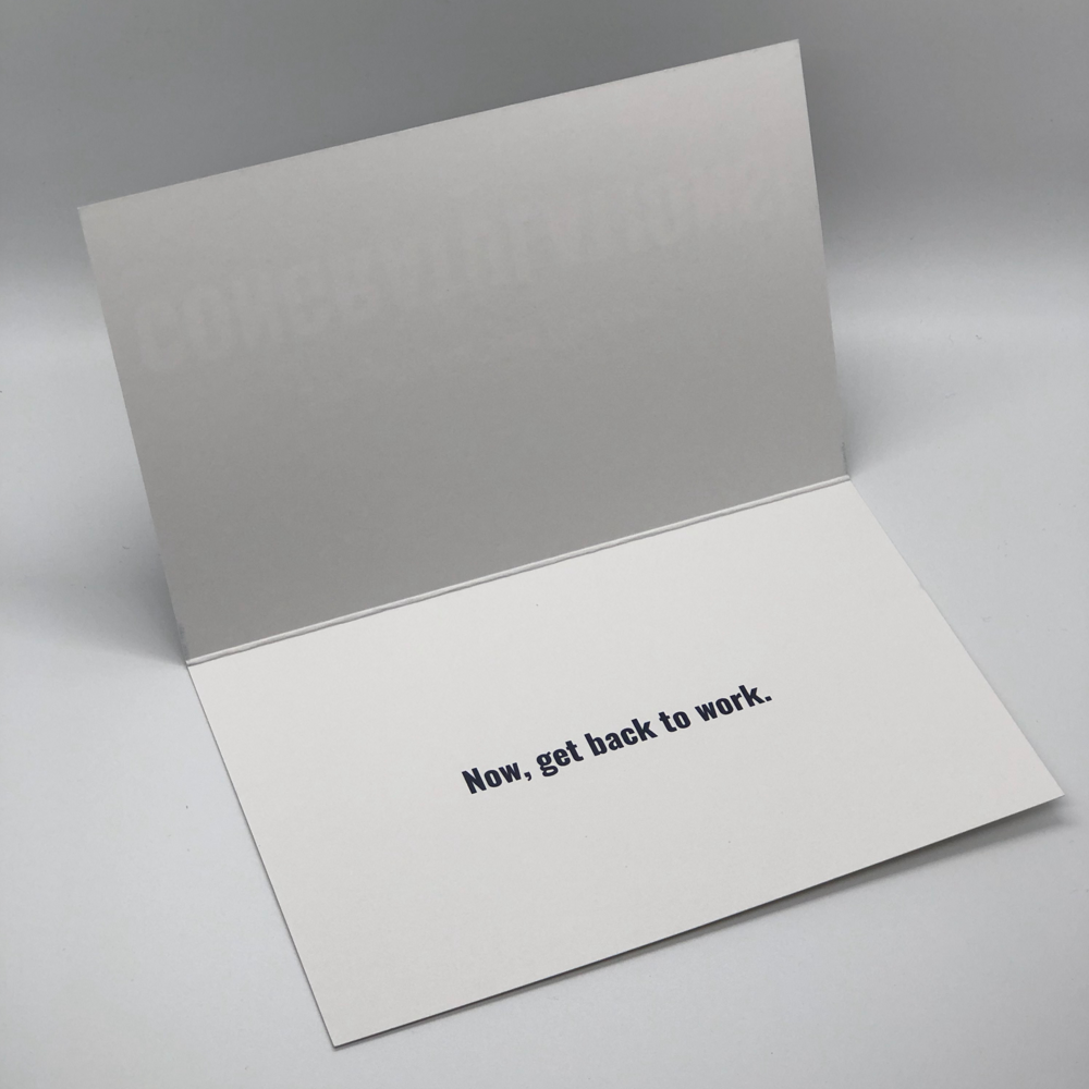Passed the Bar Congratulations Card for New Attorneys