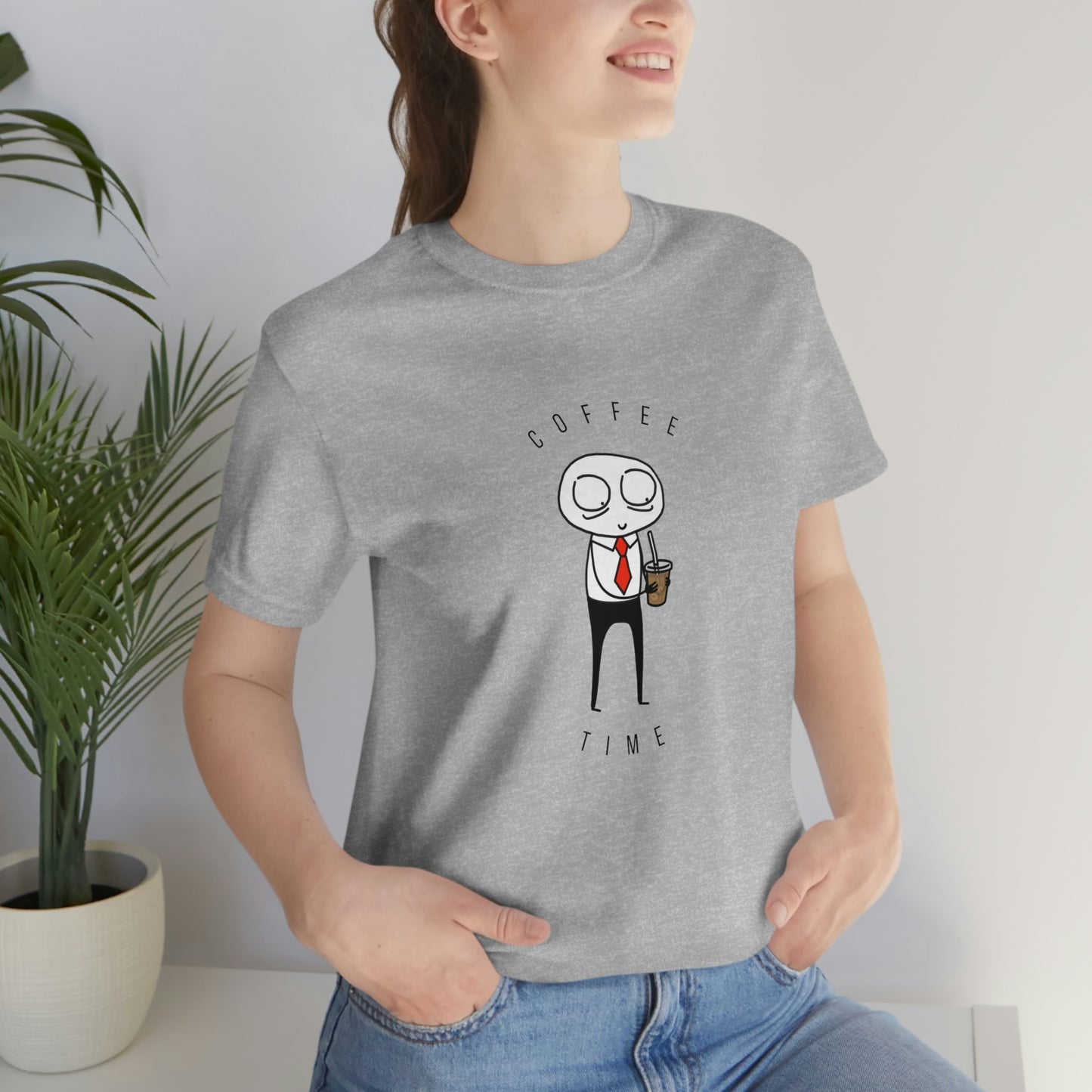 Coffee Time | Unisex Jersey Short Sleeve Tee | Introverted Attorney