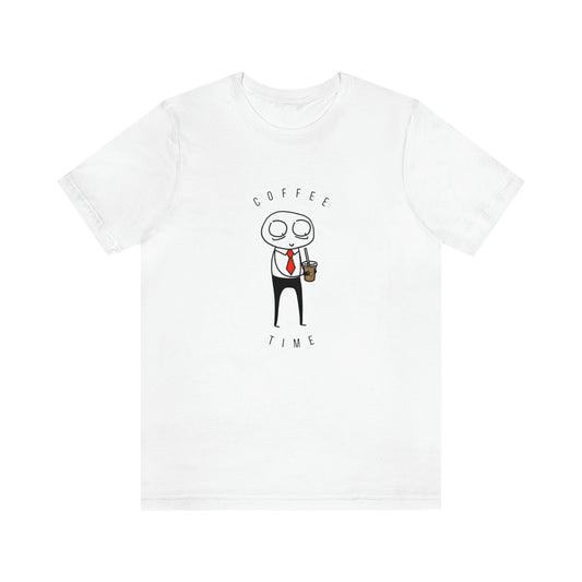 Coffee Time | Unisex Jersey Short Sleeve Tee | Introverted Attorney