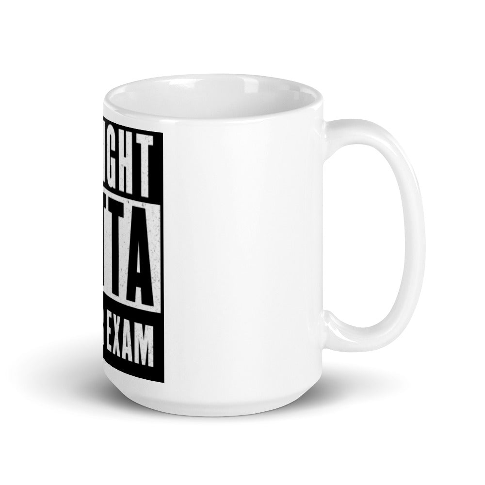 Straight Outta The Bar Exam Lawyer Mug | Best Attorney Gifts | Funny Lawyer Cup | The Introverted Attorney