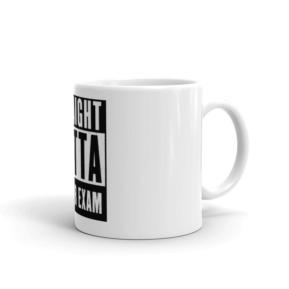 Straight Outta The Bar Exam Lawyer Mug | Best Attorney Gifts | Funny Lawyer Cup | The Introverted Attorney