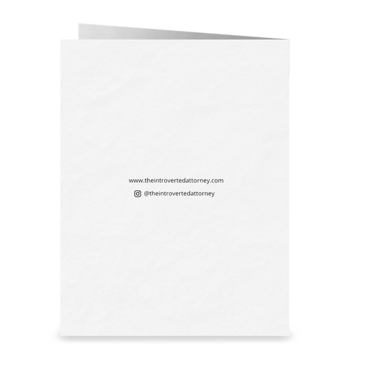 Ho! Ho! Ho! Hold On... Lawyer Holiday Greeting Card | Attorney Christmas Gifts | Funny Lawyer Holiday Cards