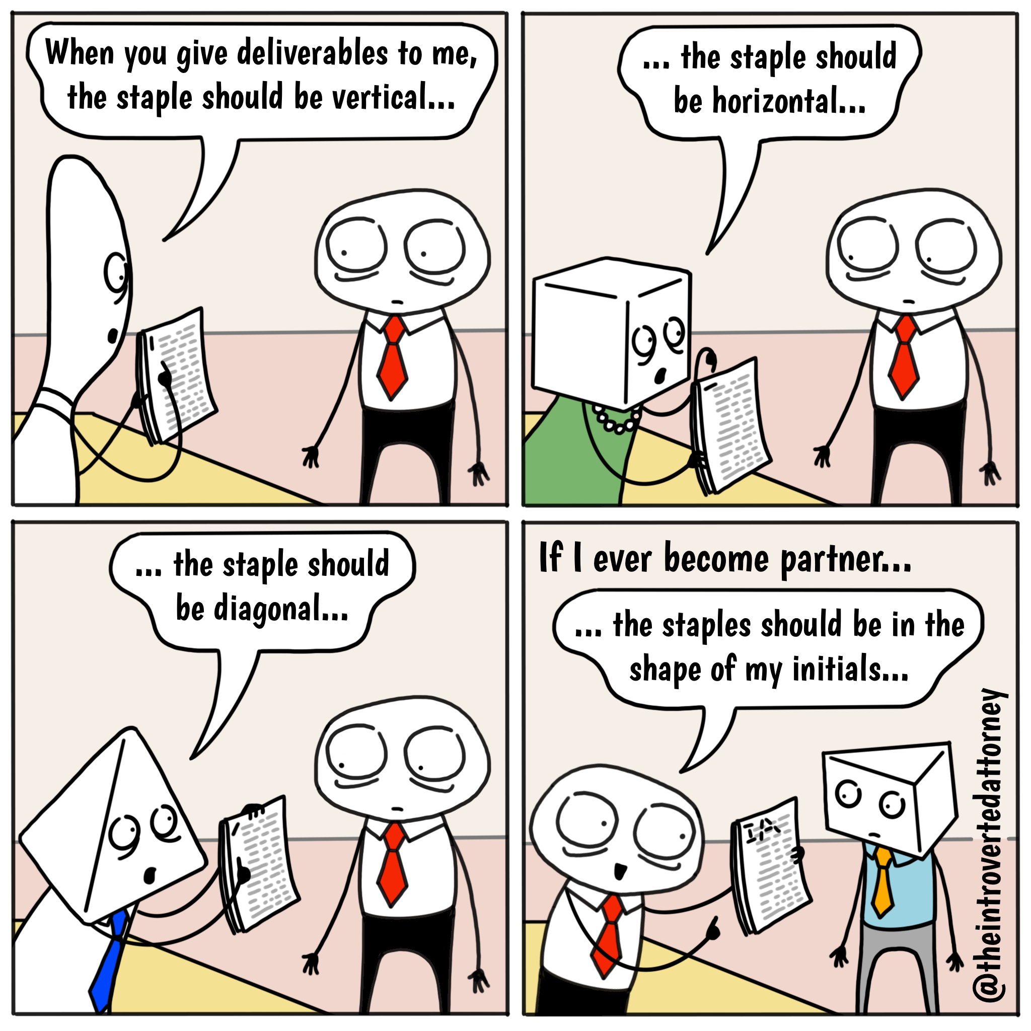 Law Firm Partner Stapling Preferences