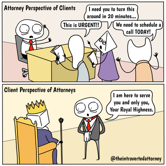 How Attorneys and Clients See Each Other