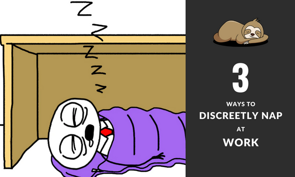 3 Ways to Take a Discreet Nap in the Office