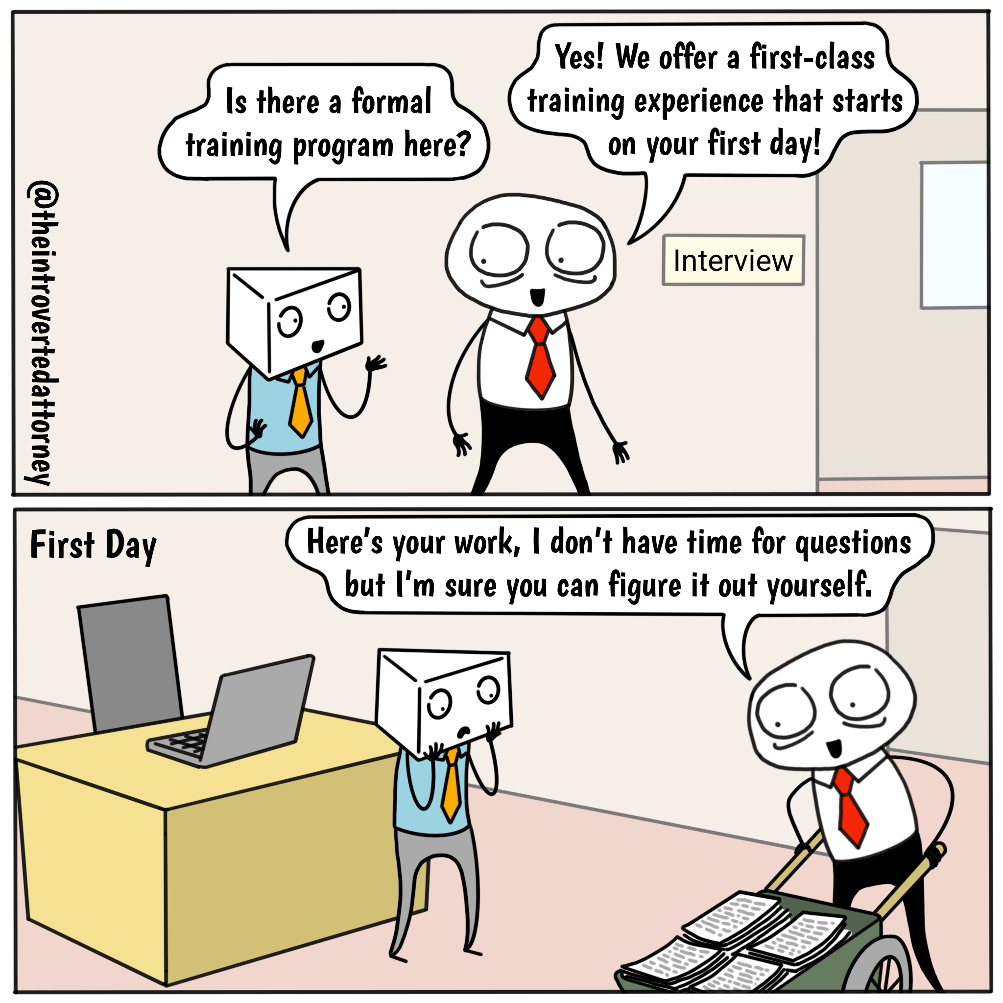 First Class Training Experience