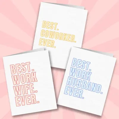 Coworker Appreciation Cards