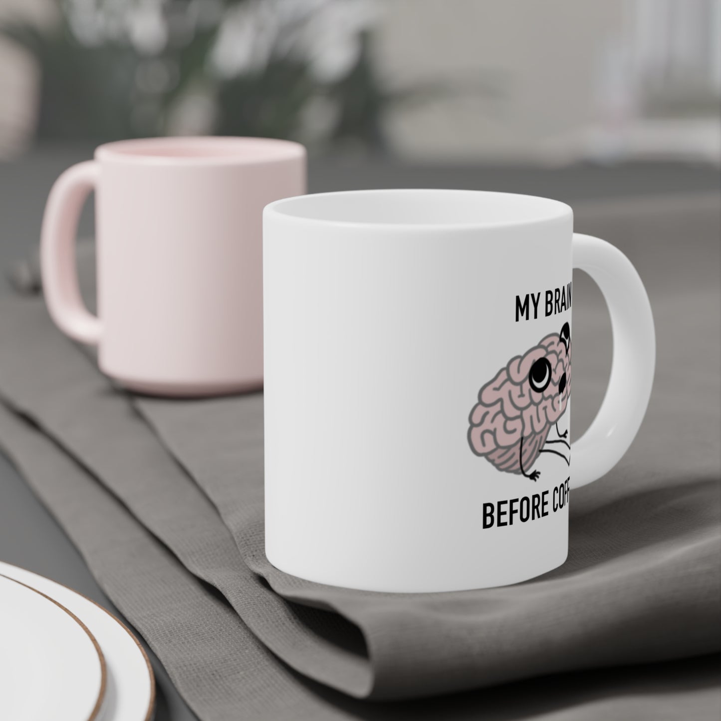 My Brain Before Coffee | Jumbo Mug, 20oz | The Introverted Attorney