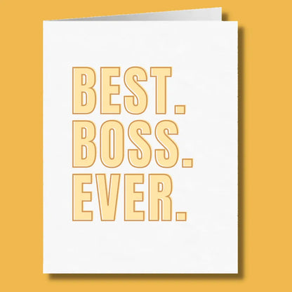 Best Boss Ever | Corporate Humor | Funny Greeting Card