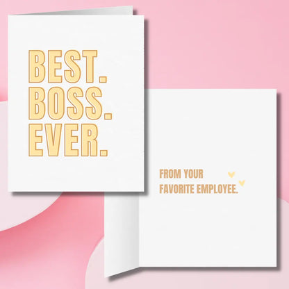 Best Boss Ever | Corporate Humor | Funny Greeting Card