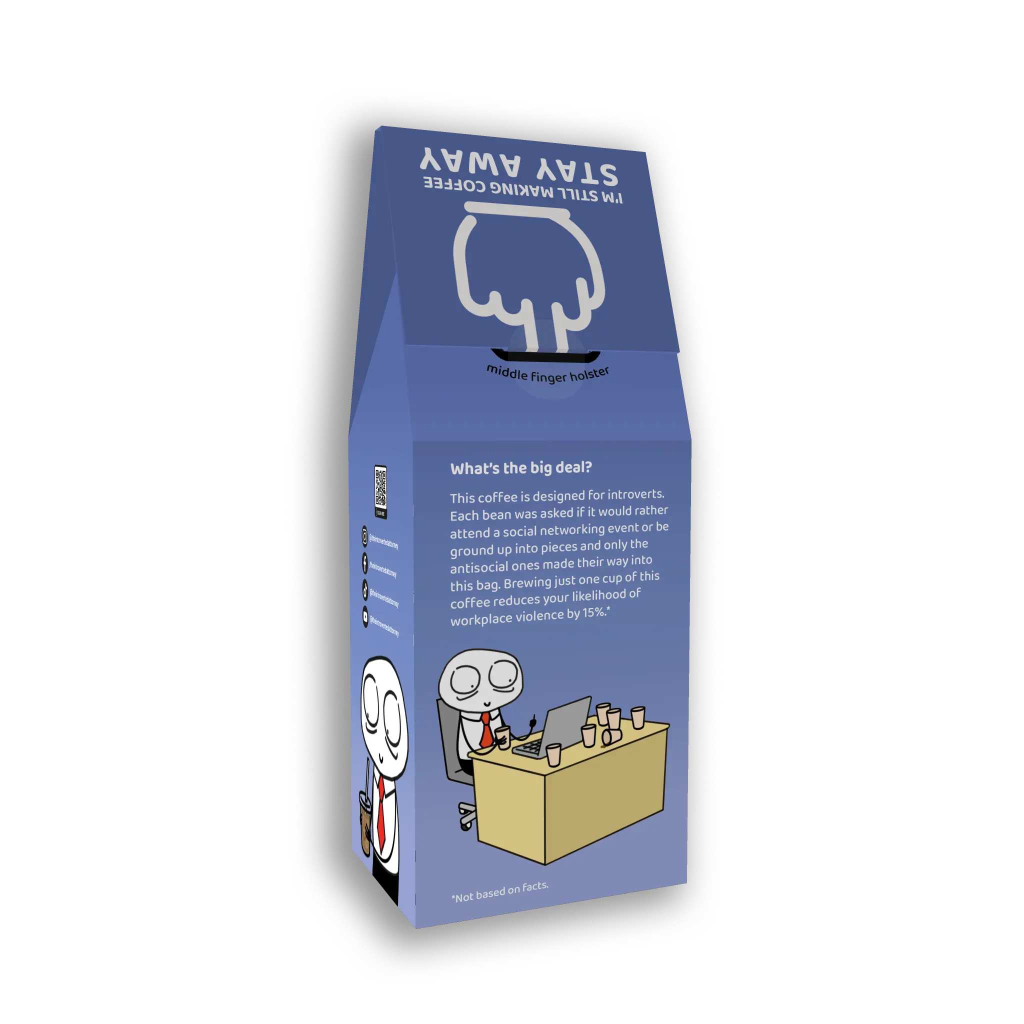 The Introvert's Coffee - Medium Roast (Ground Coffee)