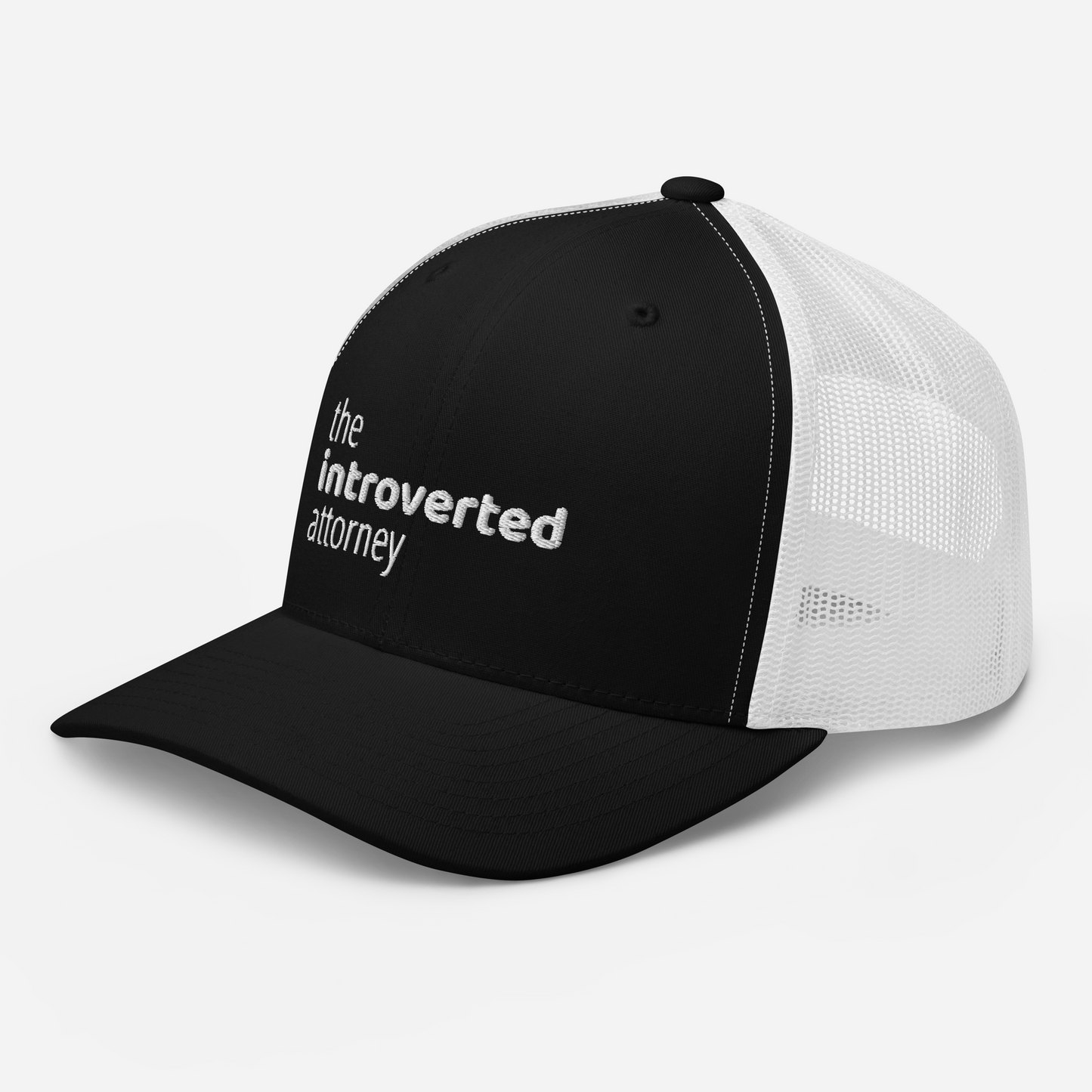 The Introverted Attorney Trucker Cap