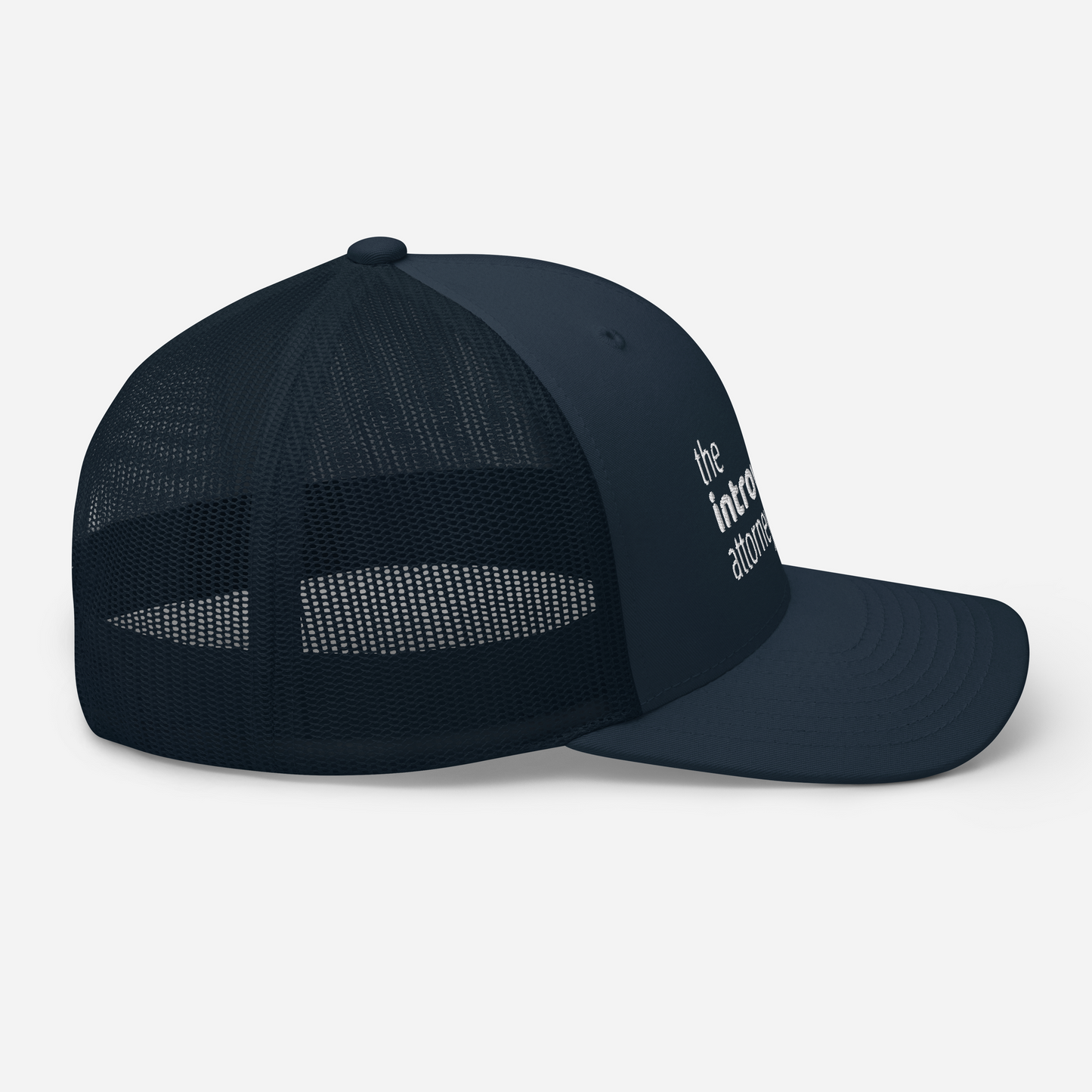 The Introverted Attorney Trucker Cap